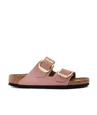 BIRKENSTOCK ARIZONA BIG BUCKLE Slipper aus Nubukleder alte Rosen - Damenschuhe - 2