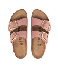 BIRKENSTOCK ARIZONA BIG BUCKLE Slipper aus Nubukleder alte Rosen - Damenschuhe - 3