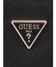 GUESS NOELLE Einkaufstasche aus Saffiano SCHWARZ - Damentaschen - 4