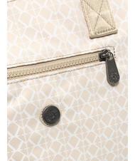 KIPLING DORTHY Umhängetasche mit Schulterriemen Signatur beige - Damentaschen - 4