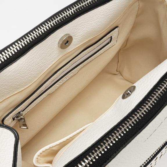 NADINE Umhängetasche, mit Schultergurt Weiß - Damentaschen