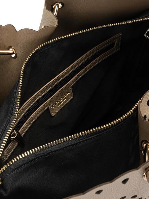 NICOLE Handtasche, mit Schultergurt Gold - Damentaschen