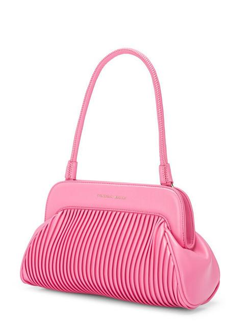 PLISSE Schultertasche Fuchsie - Damentaschen