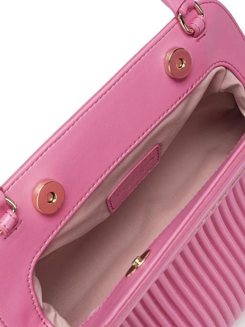 PLISSE Schultertasche Fuchsie - Damentaschen