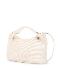 TOSCA BLU PLISSE Tasche mit Schulterriemen Wei&szlig; - Damentaschen - 2
