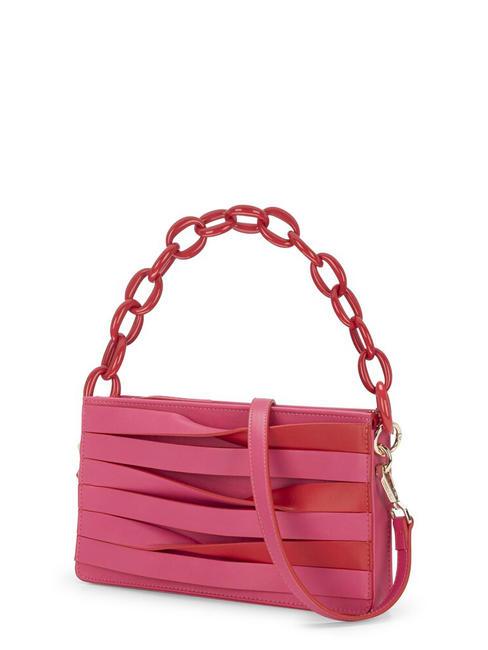 SUMMER WAVES Handtasche, mit Schultergurt Fuchsie - Damentaschen