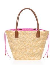 MANDARINA DUCK SEASHELL STRAW Schultertasche rosa Blase - Damentaschen - 3