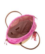 MANDARINA DUCK SEASHELL STRAW Schultertasche rosa Blase - Damentaschen - 4