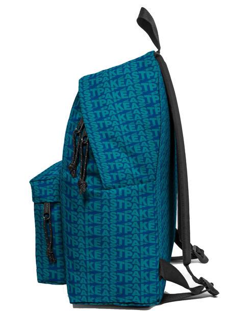 PADDED PAKR Rucksack sculpytype blau - Rucks&auml;cke f&uuml;r Schule &amp; Freizeit