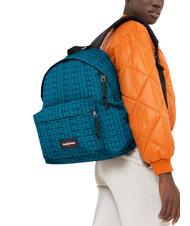 EASTPAK PADDED PAKR Rucksack sculpytype blau - Rucks&auml;cke f&uuml;r Schule &amp; Freizeit - 5