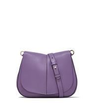 GIANNI CHIARINI HELENA ROUND Doppelte Umh&auml;ngetasche aus Leder Glyzinie - Damentaschen - 3