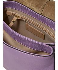 GIANNI CHIARINI HELENA ROUND Doppelte Umh&auml;ngetasche aus Leder Glyzinie - Damentaschen - 5