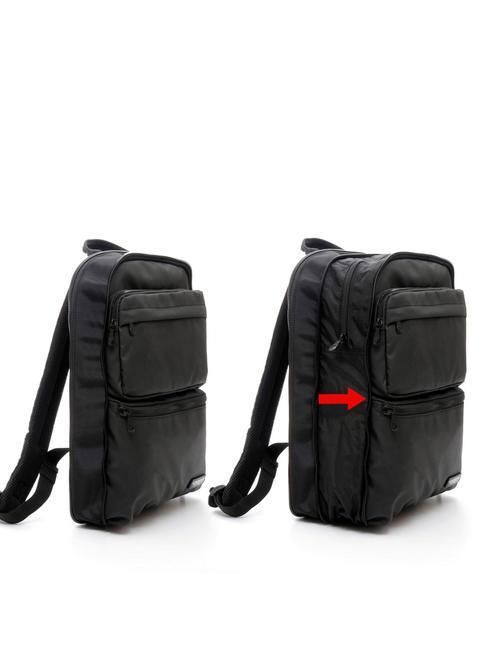 ROUND SLIM 17 "Laptop-Rucksack Schwarz - PC-Rucks&auml;cke