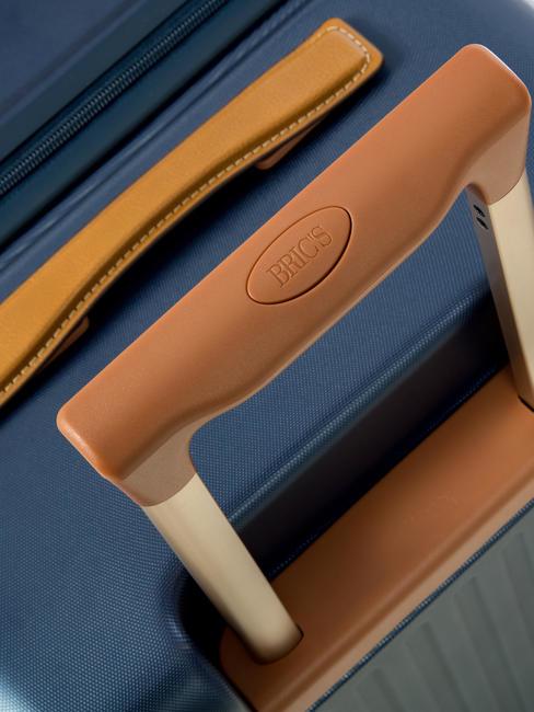 CAPRI Gepäckwagen mittlerer Größe Blau - Harte Trolleys