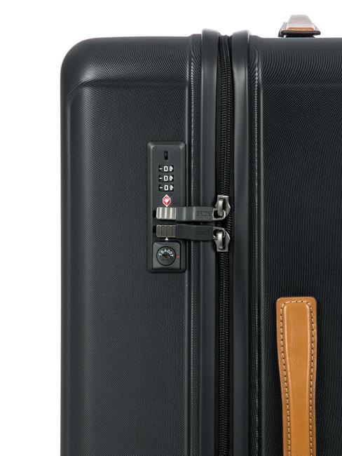 CAPRI Gepäckwagen mittlerer Größe Schwarz - Harte Trolleys