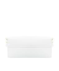 TOSCA BLU JULIA Clutch mit Schultergurt aus Leder Wei&szlig; - Damentaschen - 3