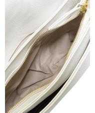 TOSCA BLU JULIA Clutch mit Schultergurt aus Leder Wei&szlig; - Damentaschen - 4