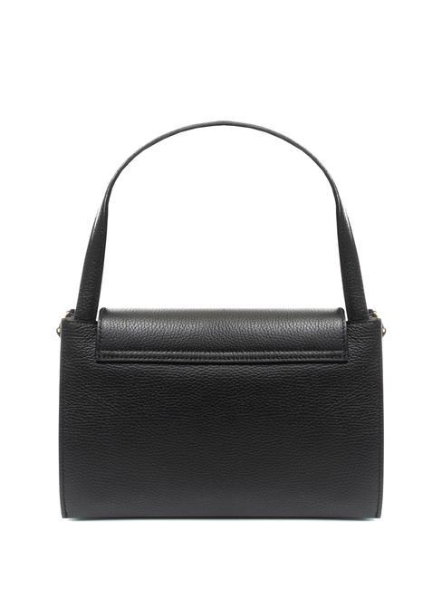 JULIA Lederhandtasche Schwarz - Damentaschen
