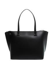 TOSCA BLU GRACE Einkaufstasche aus Leder Schwarz - Damentaschen - 4