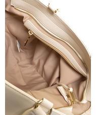 TOSCA BLU GAIA Lederhandtasche Weißes Elfenbein - Damentaschen - 5