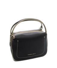 TOSCA BLU AURORA Lederhandtasche Schwarz - Damentaschen - 2