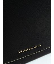 TOSCA BLU AURORA Lederhandtasche Schwarz - Damentaschen - 4