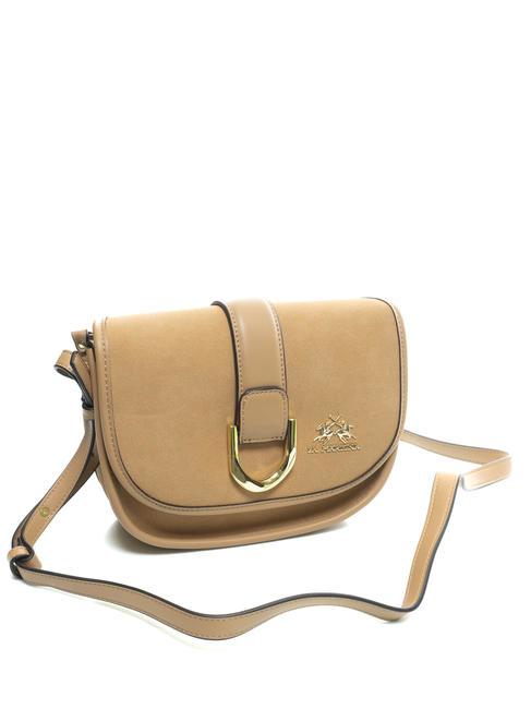 GISELA Klappentasche Beige - Damentaschen
