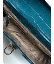 LA MARTINA GERALDINA Tasche mit Kokosnuss-Print Blau - Damentaschen - 5