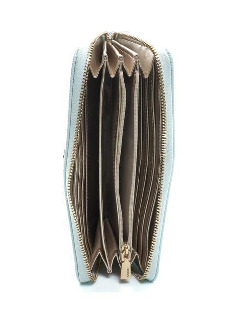 LAUREL Brieftasche mit Rei&szlig;verschluss Eis - Brieftaschen Damen