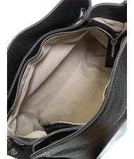 TOSCA BLU BETSY Umh&auml;ngetasche aus Leder Schwarz - Damentaschen - 5