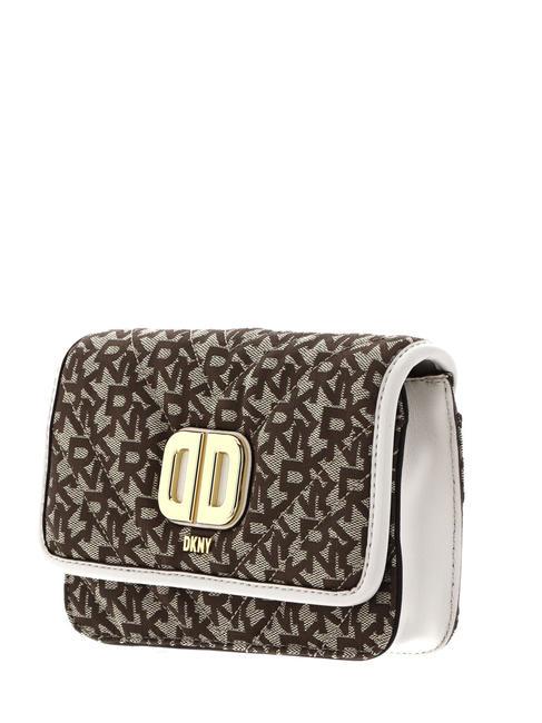 DELPHINE Mini-Umhängetasche Kinn/Kiesel - Damentaschen