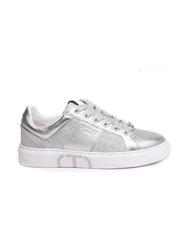 TWINSET PRINT OVAL T Sneaker aus laminiertem Leder - Damenschuhe