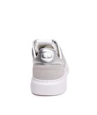 TWINSET PRINT OVAL T Sneaker aus laminiertem Leder Silber - Damenschuhe - 5