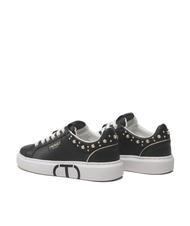 TWINSET PEARLS Turnschuhe mit Perlen Schwarz - Damenschuhe - 4
