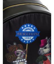 BRACCIALINI JENNIFER Rucksack f&uuml;r Damen Schwarz - Damentaschen - 3