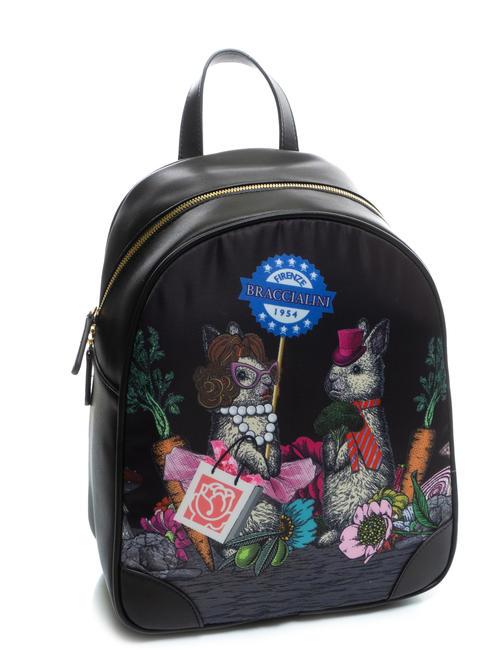 JENNIFER Rucksack f&uuml;r Damen Schwarz - Damentaschen