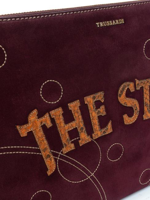 ELITE HAVANA Clutch-Tasche von Hand Orange - Damentaschen