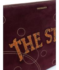 TRUSSARDI ELITE HAVANA Clutch-Tasche von Hand Orange - Damentaschen - 3