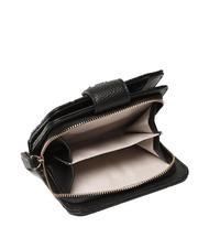 TWINSET CONTRAST Kleine Geldb&ouml;rse mit Klappe Schwarz - Brieftaschen Damen - 3