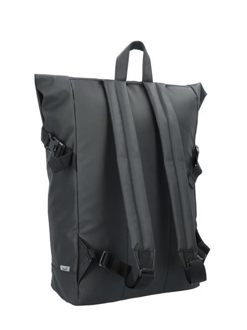 ROLL TOP 15,6" Laptop-Rucksack SCHWARZ - Rucksäcke für Schule &amp; Freizeit