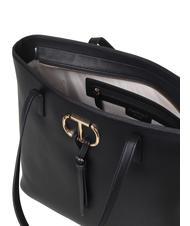 TWINSET SMALL BELT Gro&szlig;e Einkaufstasche Schwarz - Damentaschen - 3