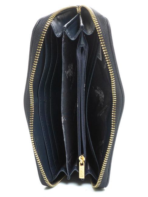 NEW JONES Brieftasche mit Reißverschluss NAVY BLAU - Brieftaschen Damen