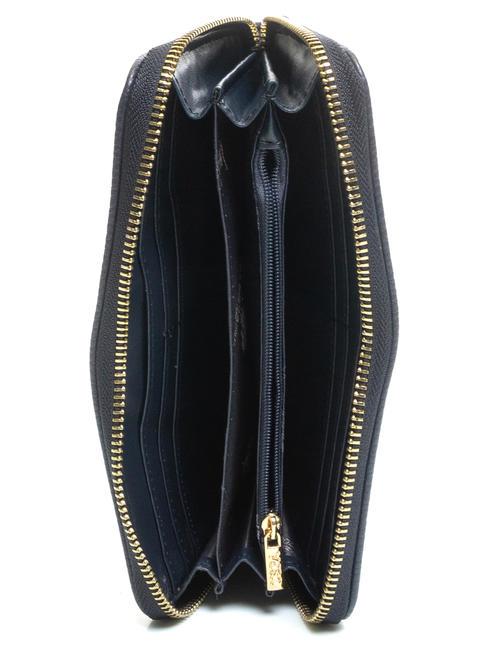 STANFORD Brieftasche mit Reißverschluss NAVY BLAU - Brieftaschen Damen