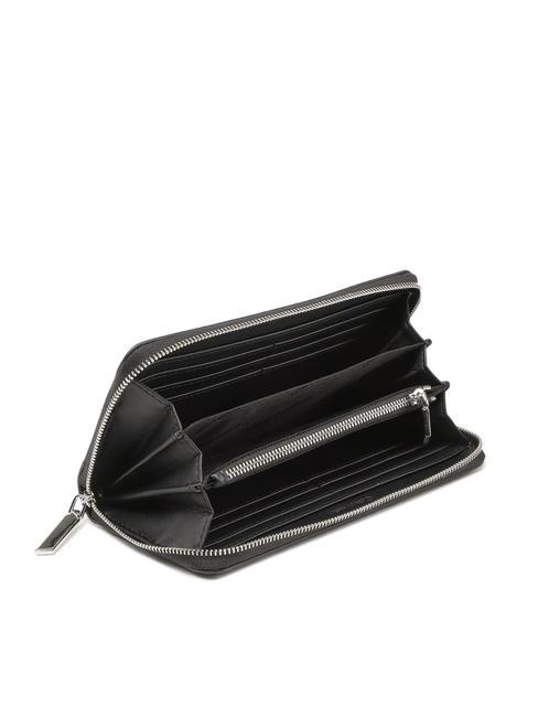 CK MUST EPI MONO Gro&szlig;es Portemonnaie mit Rei&szlig;verschluss Schwarzmono - Brieftaschen Damen