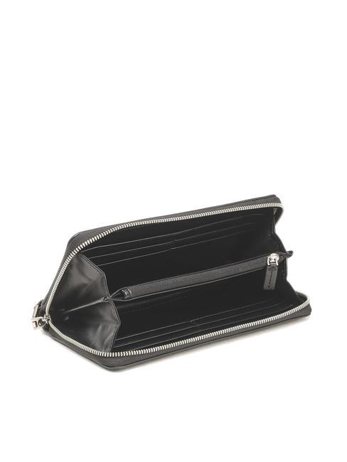 CK JEANS ULTRALIGHT Gro&szlig;e Brieftasche mit Rei&szlig;verschluss Schwarz - Brieftaschen Damen