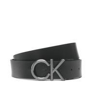 CALVIN KLEIN CK METAL BOMBE REV Doubleface-Ledergürtel - Gürtel