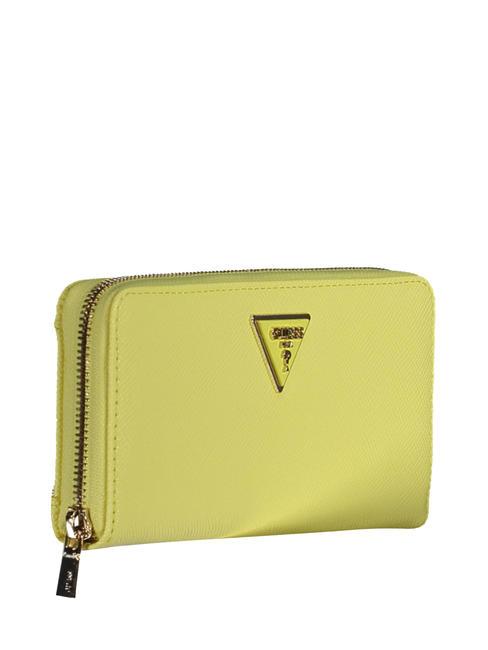LAUREL Brieftasche mit Rei&szlig;verschluss gelb - Brieftaschen Damen