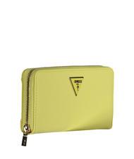 GUESS LAUREL Brieftasche mit Rei&szlig;verschluss gelb - Brieftaschen Damen - 3
