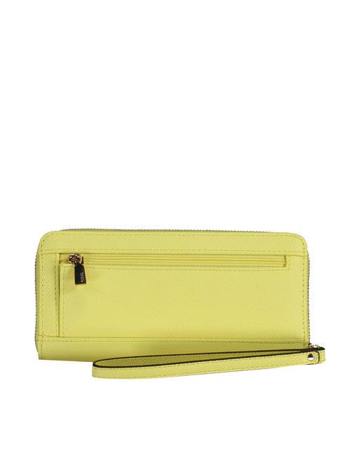 LAUREL Brieftasche mit Rei&szlig;verschluss gelb - Brieftaschen Damen