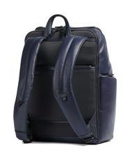 PIQUADRO FINN Laptop-Rucksack 15,6", aus Leder Blau - PC-Rucksäcke - 2